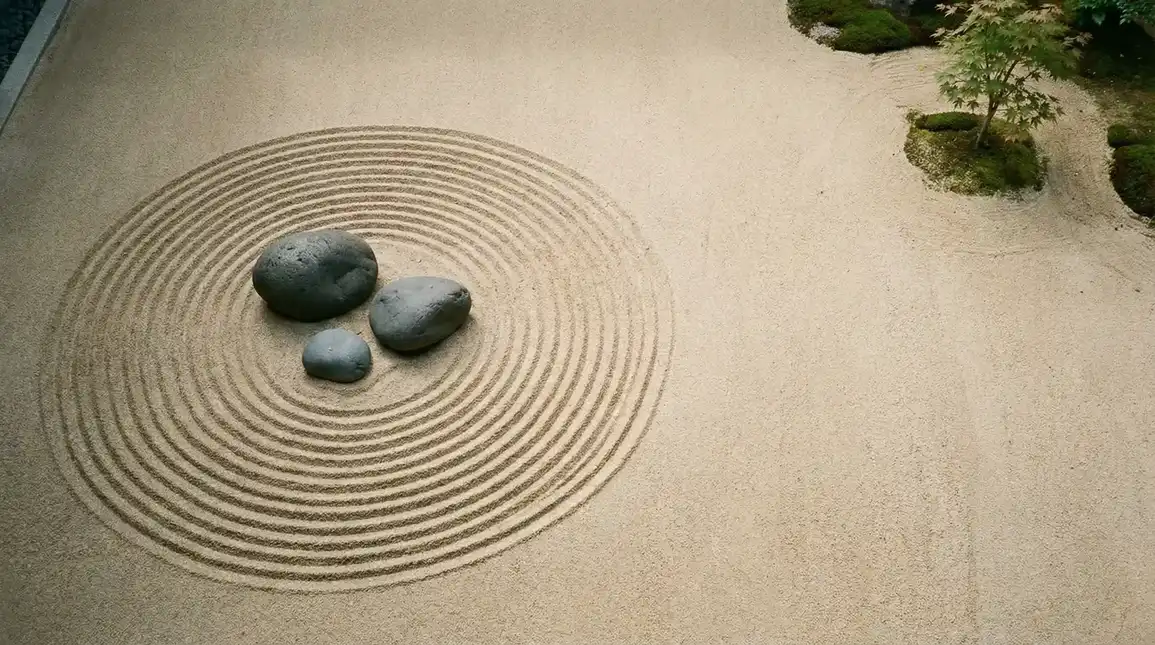 澳洲幸运十 书斋枯山水沙盘全景